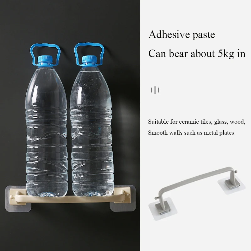 Настенный держатель для ванной комнаты Полка полотенец самостоятельная вешалка