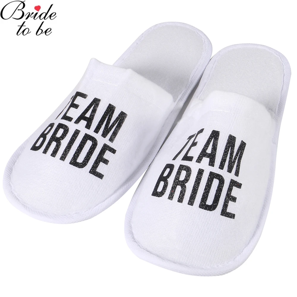 1 пара тапочек для команды невесты девичника подружки подарок на свадебный душ