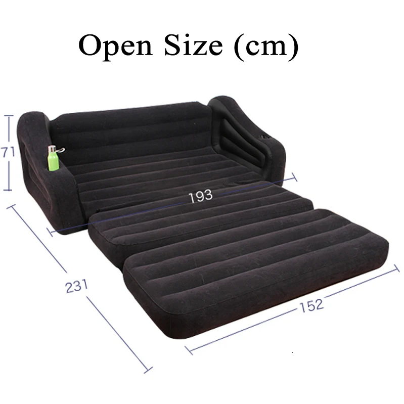 Двойной складной диван ленивый надувной кровать ланч брейк кресло секционный