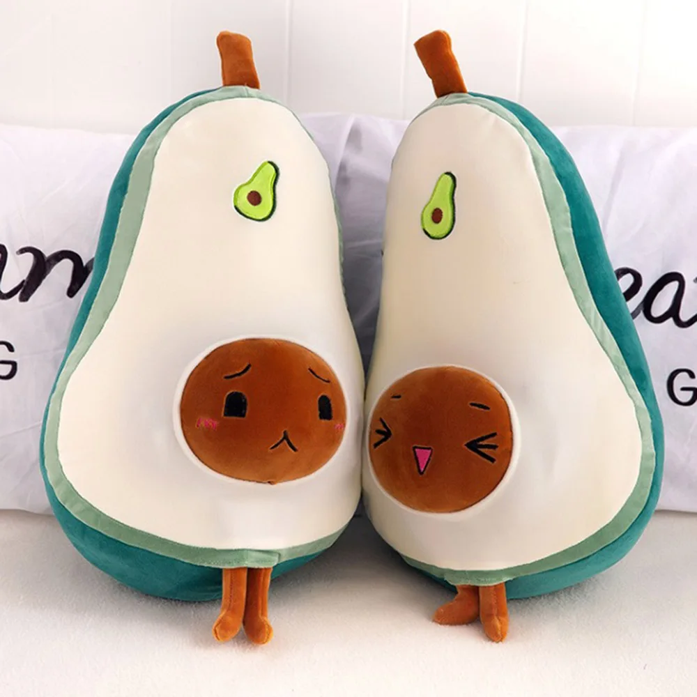 Рождественские подарки авокадо плюшевые подушки овощи игрушки мягкие милые