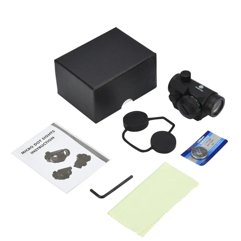 Тактический мини микро прицел RedDot с QD быстросъемным креплением Quick Detach Red Dot