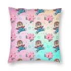 Arale Norimaki And Poo квадратная наволочка домашний декор Dr Slump аниме-подушка покрывало декоративная подушка для автомобиля с двусторонней печатью