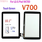10,1 дюйма для LG G Pad LG V700 VK700 V700 сенсорный экран дигитайзер замена стекла Бесплатная доставка VK700 сенсорная панель с инструментами