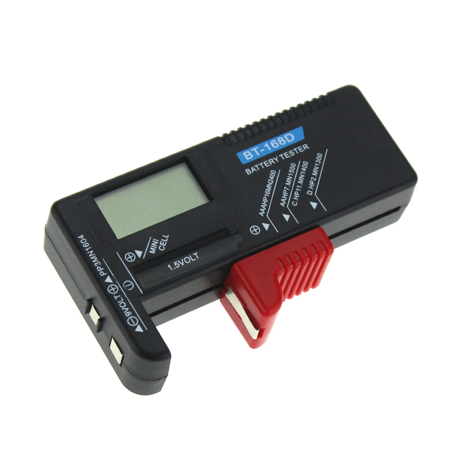 

Цифровой тестер для батарей AA / AAA / C / D/9V, 110*60*25 мм