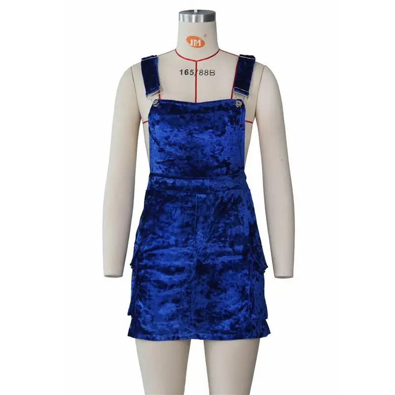

Sexy Spaghetti Straps Dresses Women Button Cross Straps Backless Soft Velvet Beauty Party Club Streetwear Female Vestido