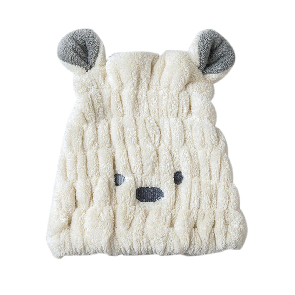 

Шапочка для душа с ушками Coral Fleece