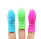 Женский мастурбатор для стимуляции клитора и точки G, массажный интимный чехол для пальцев, интимные игрушки для взрослых