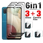 6-в-1 закаленное Объектив камеры экрана из закаленного стекла для Samsung Galaxy A12 A 12 SM-A125FDS защитный экран из закаленного стекла