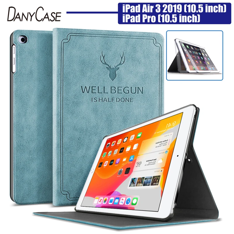 Чехлы для iPad PRO 10 5 дюймов 2017 Air 3 (3rd Gen) 2019 A1701 A1709 A2152 A2123 A2153 A2154 смарт чехол