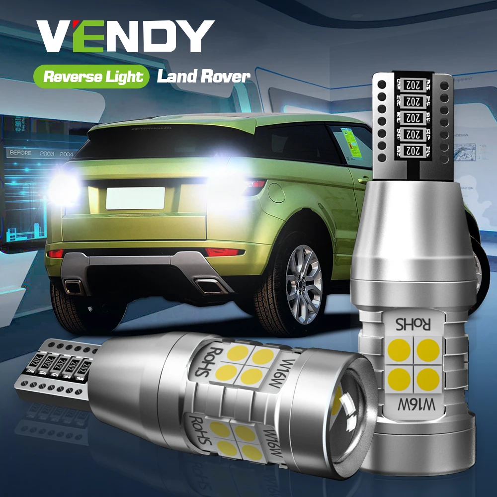 Лампа светодиодная задсветильник Canbus W16W T15 921 для Land Rover Discovery Sport 2015-2019 Freelander 2 Range
