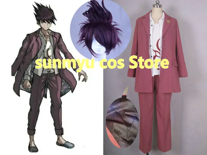 Новинка косплей костюм Danganronpa V3 момомота Kaito Minna no korshiai Shingakki Индивидуальный