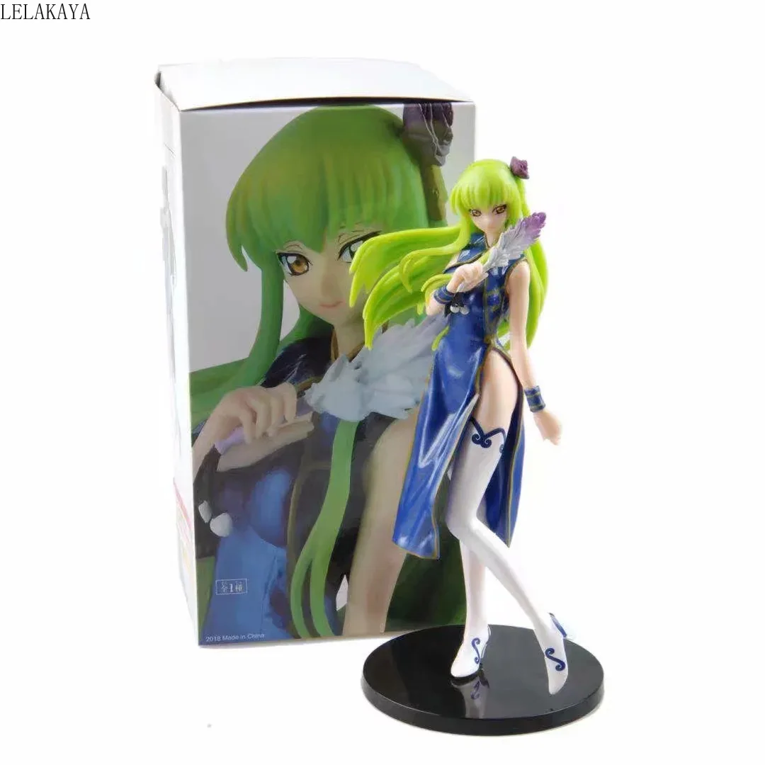22 см Обувь для косплея Аниме EXQ Code Geass Lelouch of The Rebellion C.C. Чонсам ведьма Ver. Экшн