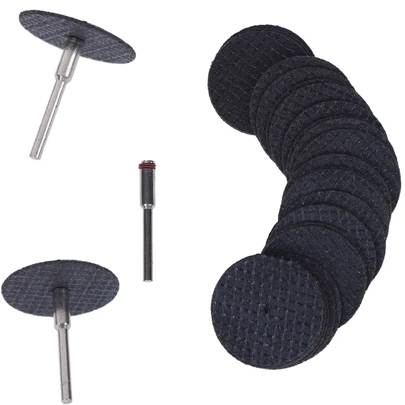 

26 шт./компл. 25 шт. пильный диск + 1 шт. зажим для соединения, армированный стекловолокном, отрезной диск с 1 оправкой 1/8 дюйма, подходящий инстру...