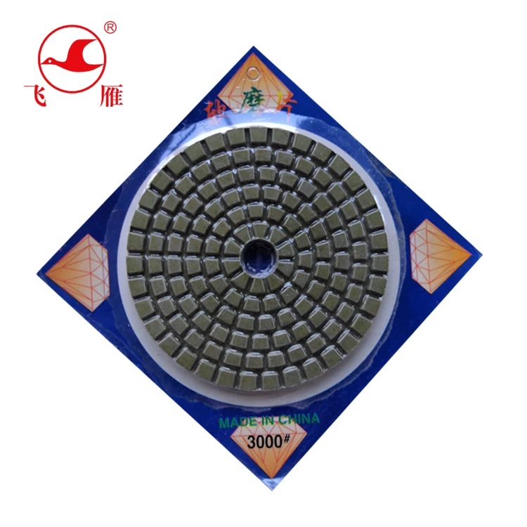 

4" Diamond Polishing Pads for natural stone Jade
