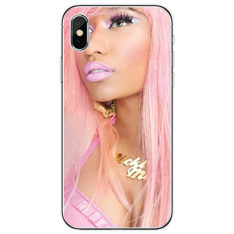 Nicki Minaj крышка чехол для телефона из мягкого силикона ТПУ с рисунком iPhone 5 5S SE 6 6plus 7