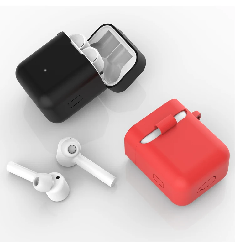 Для Xiaomi AirDots Pro Чехол Мода цветок брелок/мультфильм брелок силиконовый защитный