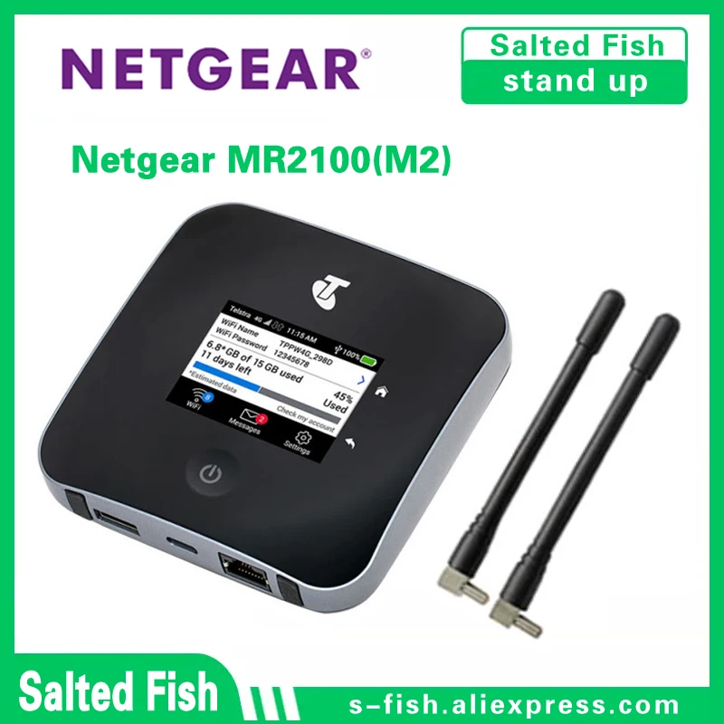 Новинка 90% разблокированный сетевой адаптер Netgear Nighthawk M2 MR2100 cat20 2 Гб скорость 4GX