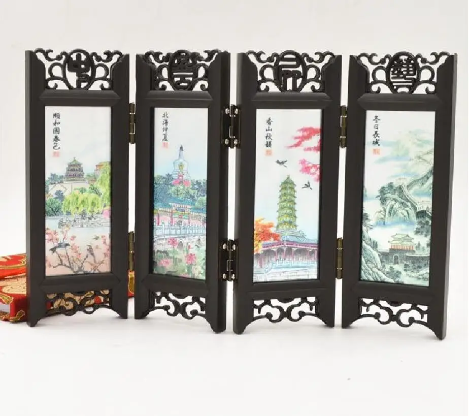 Ремесла с китайскими характеристиками Чжан да Цянь пейзаж картины небольшой