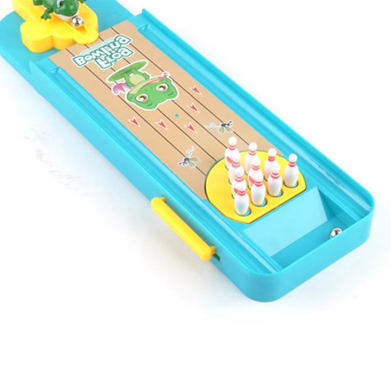 

Mini Desktop Bowling Game Toys Fun Indoor Interactive Table Sports Games Toys Bowling Table Toys