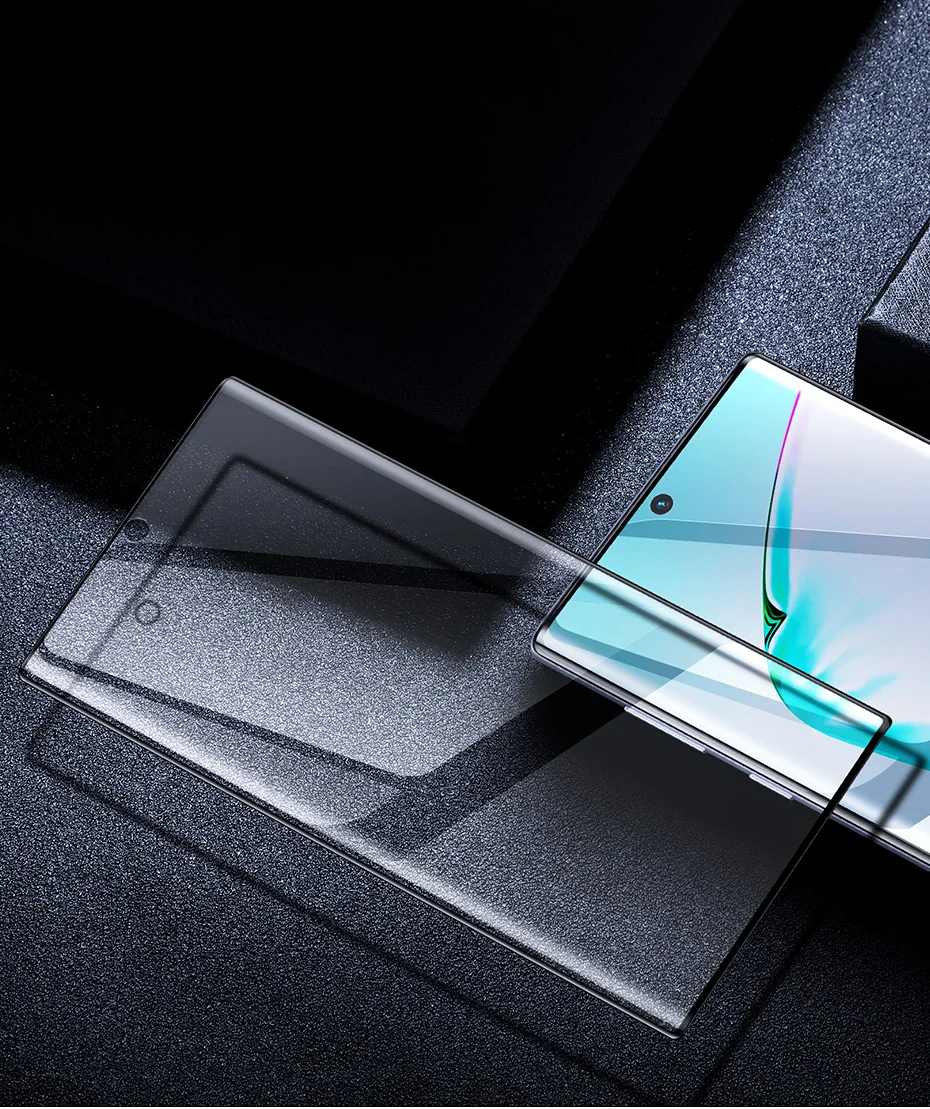 Прозрачная мягкая пленка Baseus, полностью изогнутая пленка, 2 шт, для samsung Galaxy Note10 Note10, анти-Взрывная пленка для экрана, тонкая пленка 0,15 мм