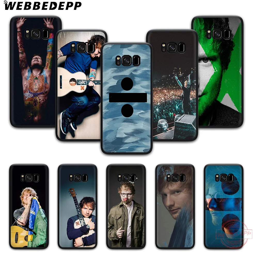 WEBBEDEPP Ширан мягкий чехол для телефона с изображением цветов Samsung S6 S7 край S8 S9 S10