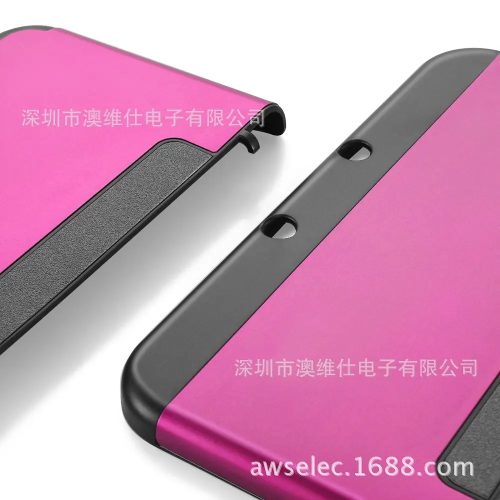 Напрямую от производителя продажи nintendo 3DS LL металлический защитный чехол 3DS XL Разделение Тип Пластик Алюминий Чехол 9-Цвет