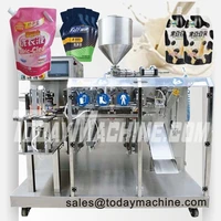 apple sauce premade pouch rotary type filling sealing machine good sealing