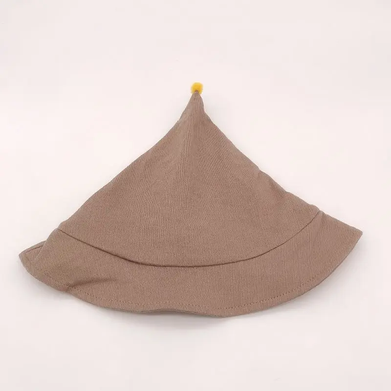 

Baby basin hat thin child wizard hat pacifier girl cute hat Fisherman hat cotton hemp baby hat