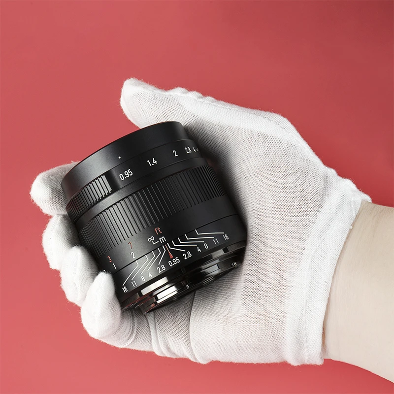 Объектив 7 Artisans 35 мм F0.95 APS C для камеры широкоугольный большая апертура Sony E Nikon M4/3