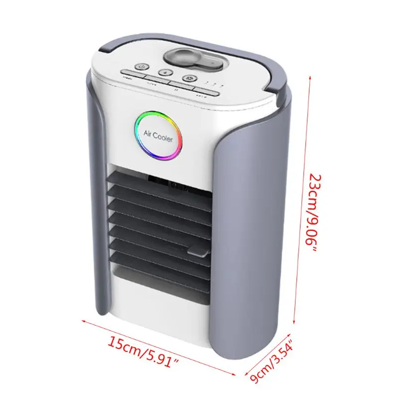 Air Conditioner Cooler Humidifier Purifier Portable For Home Room Office 3 Speeds Desktop Quiet Cooling Fan Cond | Бытовая техника