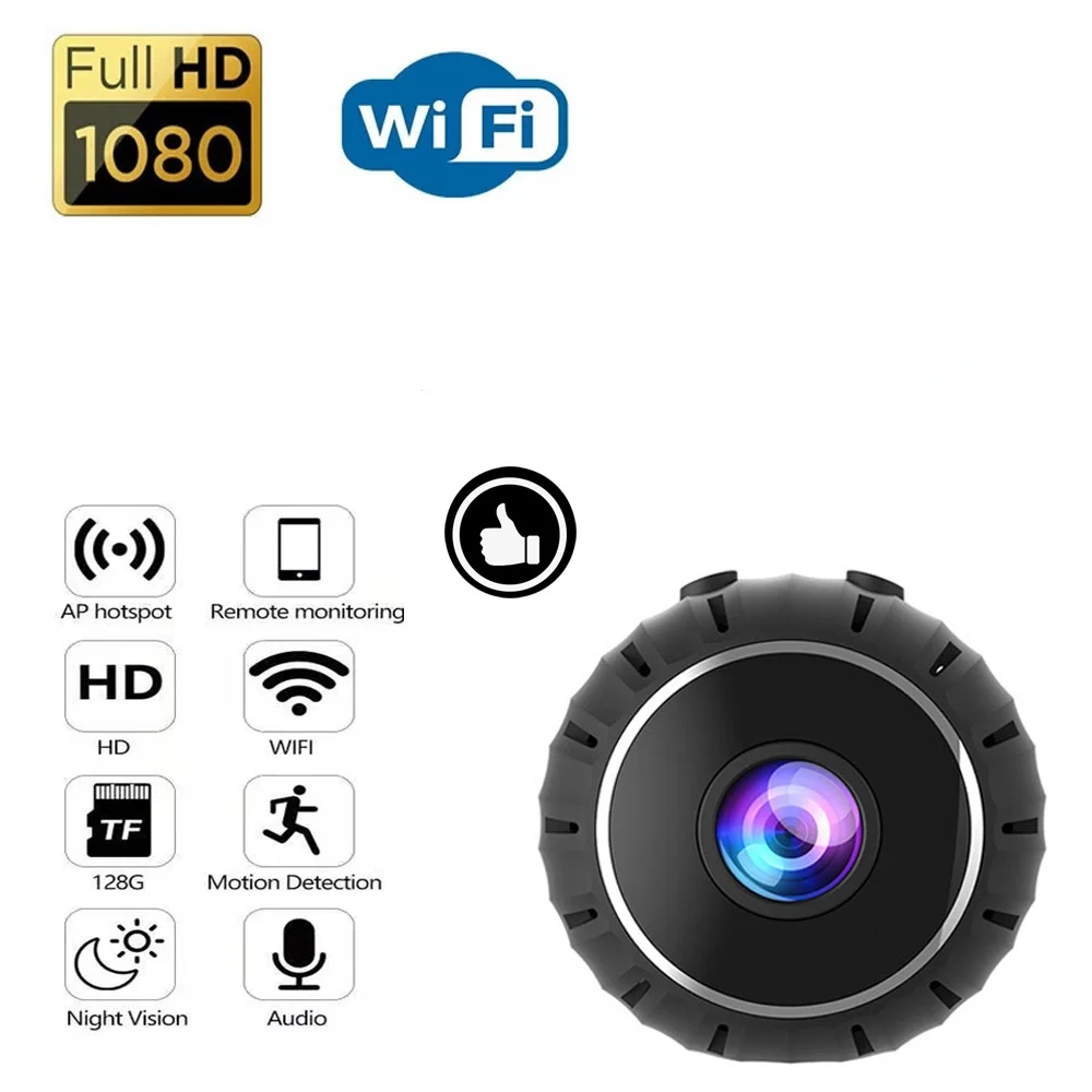 

ip Cam HD 1080P Mini camera Wireless WIFI Smart Home Secourity Camera Night Vision Motion Detect Camcorder Suport 128 TF Card