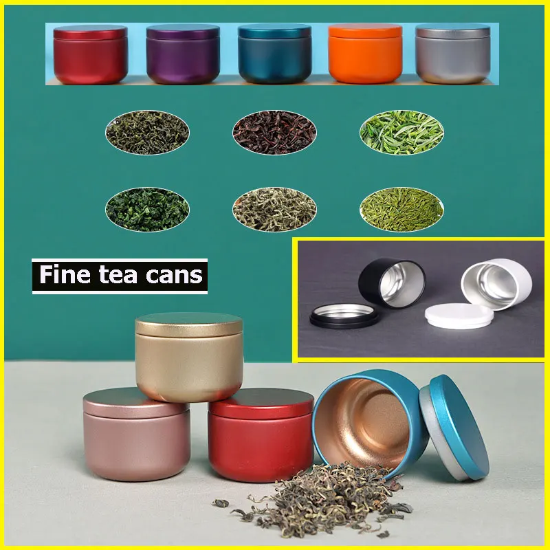 

1PCS/30ml Mini Portable Tin Storage Metal Box Thick Iron Herb Stash Candy Sealed Cans Storage Accessiories Container Cans Cans