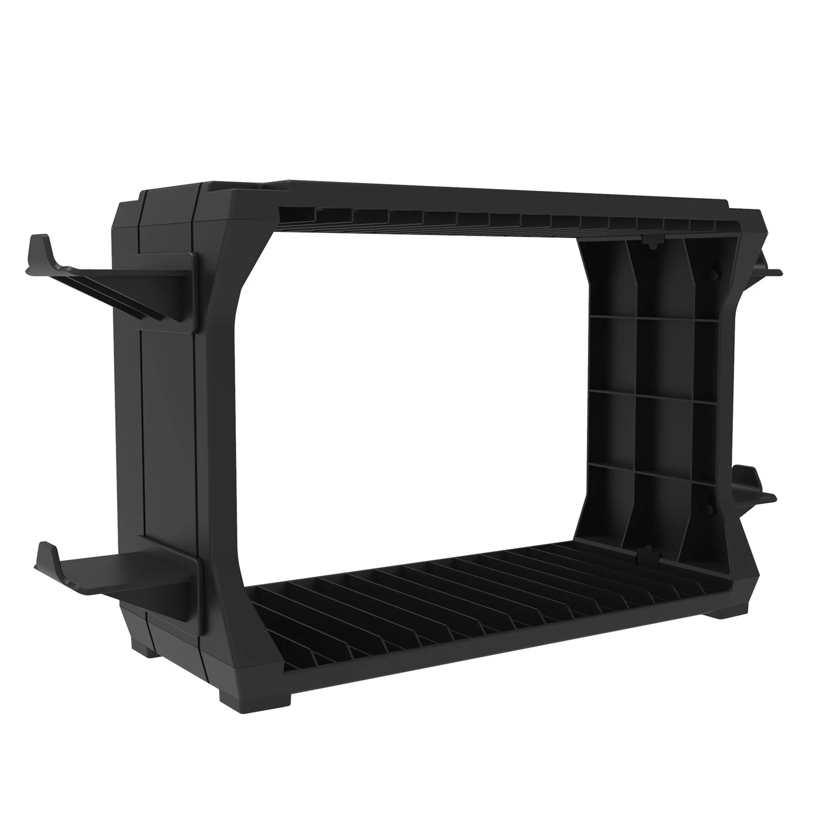 

Game Disks Storage Holder + Game Controller Organizer Rack Fit for PS5/PS4/XBOX X/XBOX One/Switch