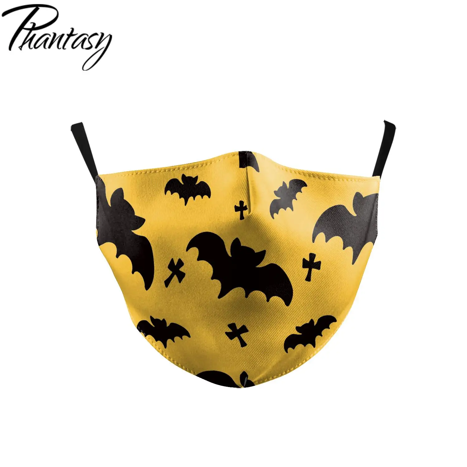 Детская Пылезащитная маска Phantasy PM2.5 для лица Хэллоуина с 3D рисунком черепа