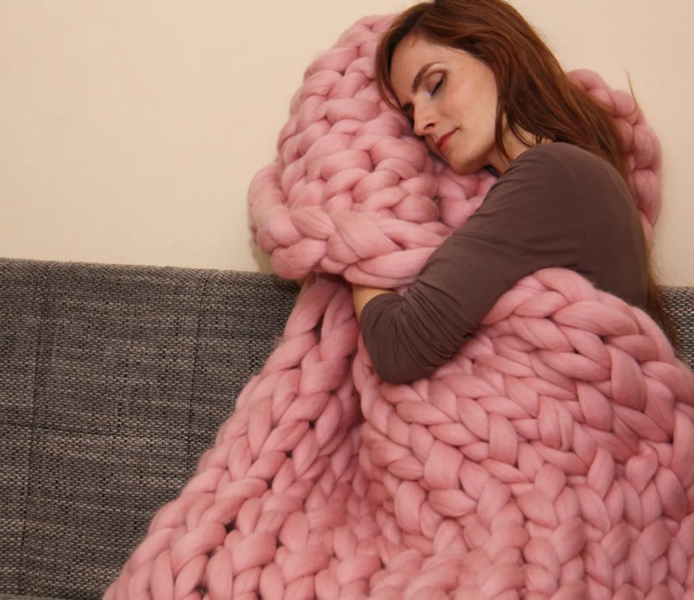 Современное одеяло из окрашенной пряжи плюшевое покрывало на диван кровать с