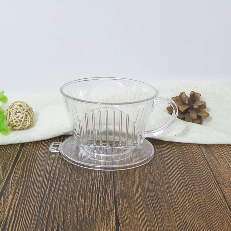 Многоразовая чашка-фильтр для кофе ручная заварка коническая форма Кофеварка