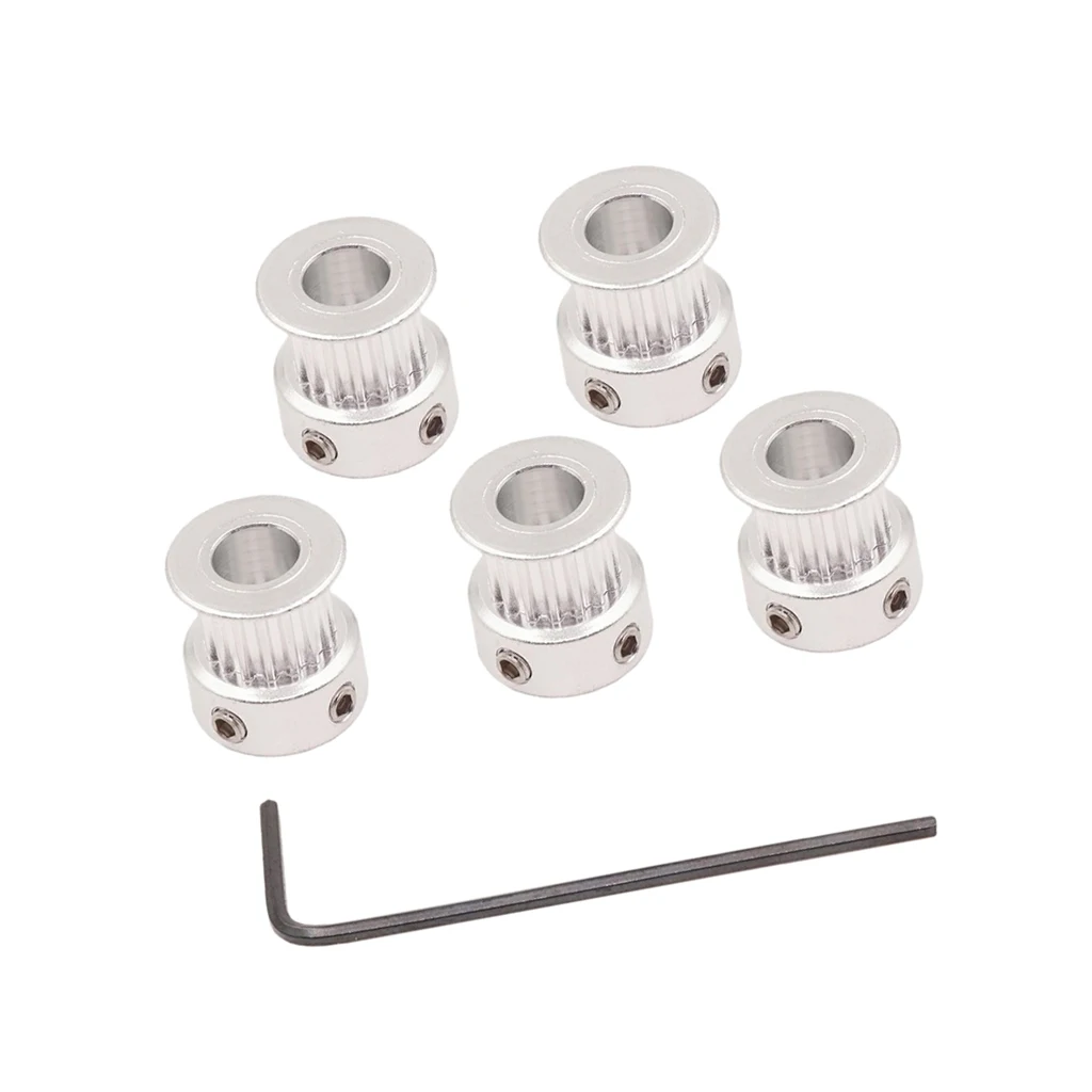 5 шт. GT2 16T мм отверстие из алюминиевого сплава ремень ГРМ направляющий шкив для