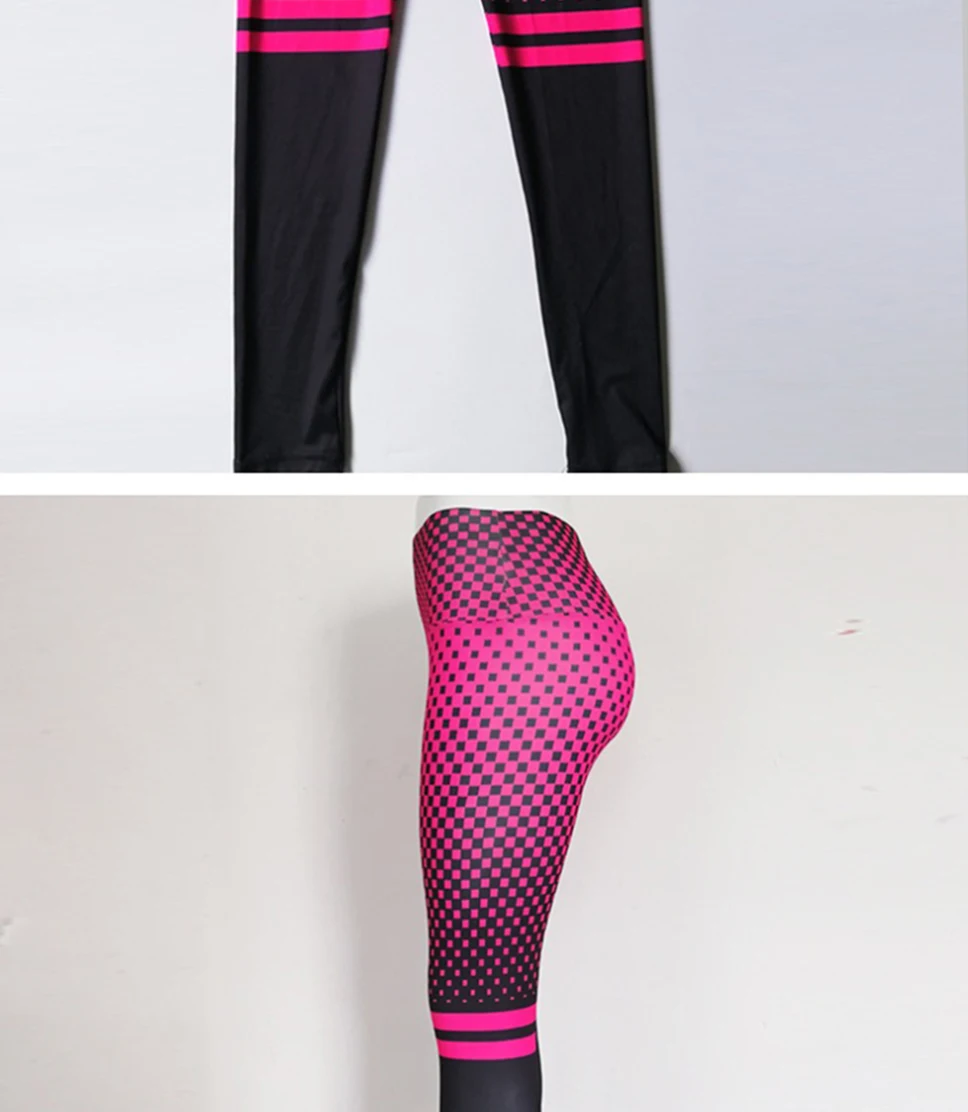 Sexy Leggings Womens High Waisted Plaid Pants Women Pink Jogger Winter Leggings Rave Push Up High Waisted Thermal Leggings