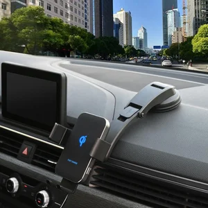 automatic clamping 15w qi car wireless charger for iphone 12 11 pro xs xr x 8 samsung s20 s10 magnetic usb charging phone holder free global shipping
