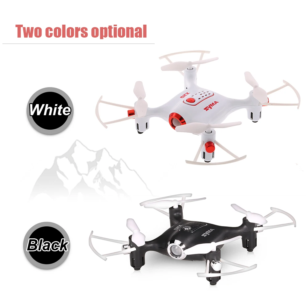 Syma мини-Дрон 2 4G 6-aixs Гироскопический датчик гравитации карманный