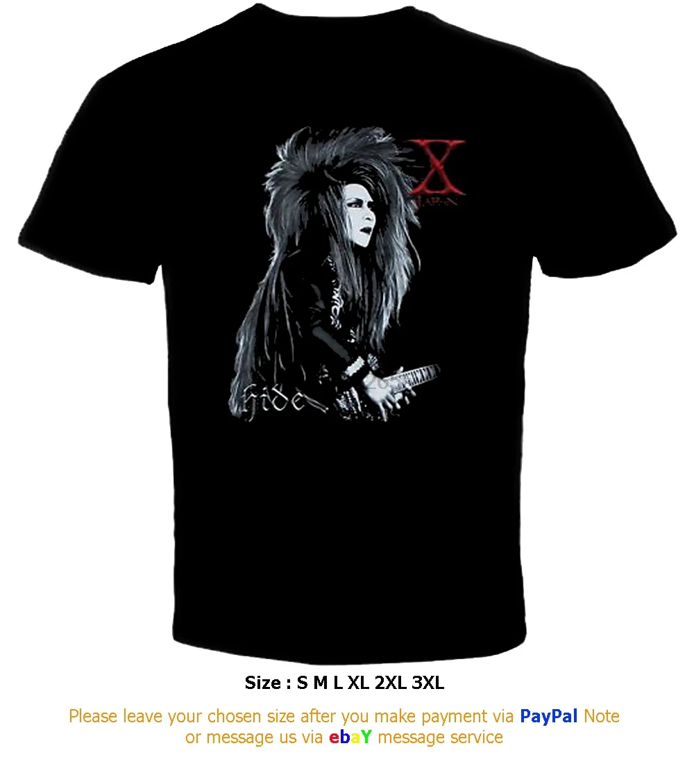 Футболка X Japan heavy metal band Hide Matsumoto 02|Мужские футболки| |
