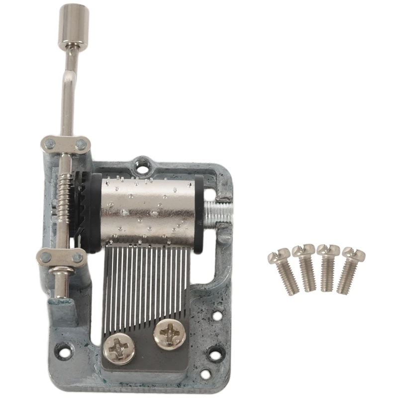 

Mini Music Box cranked inner rotational Movement