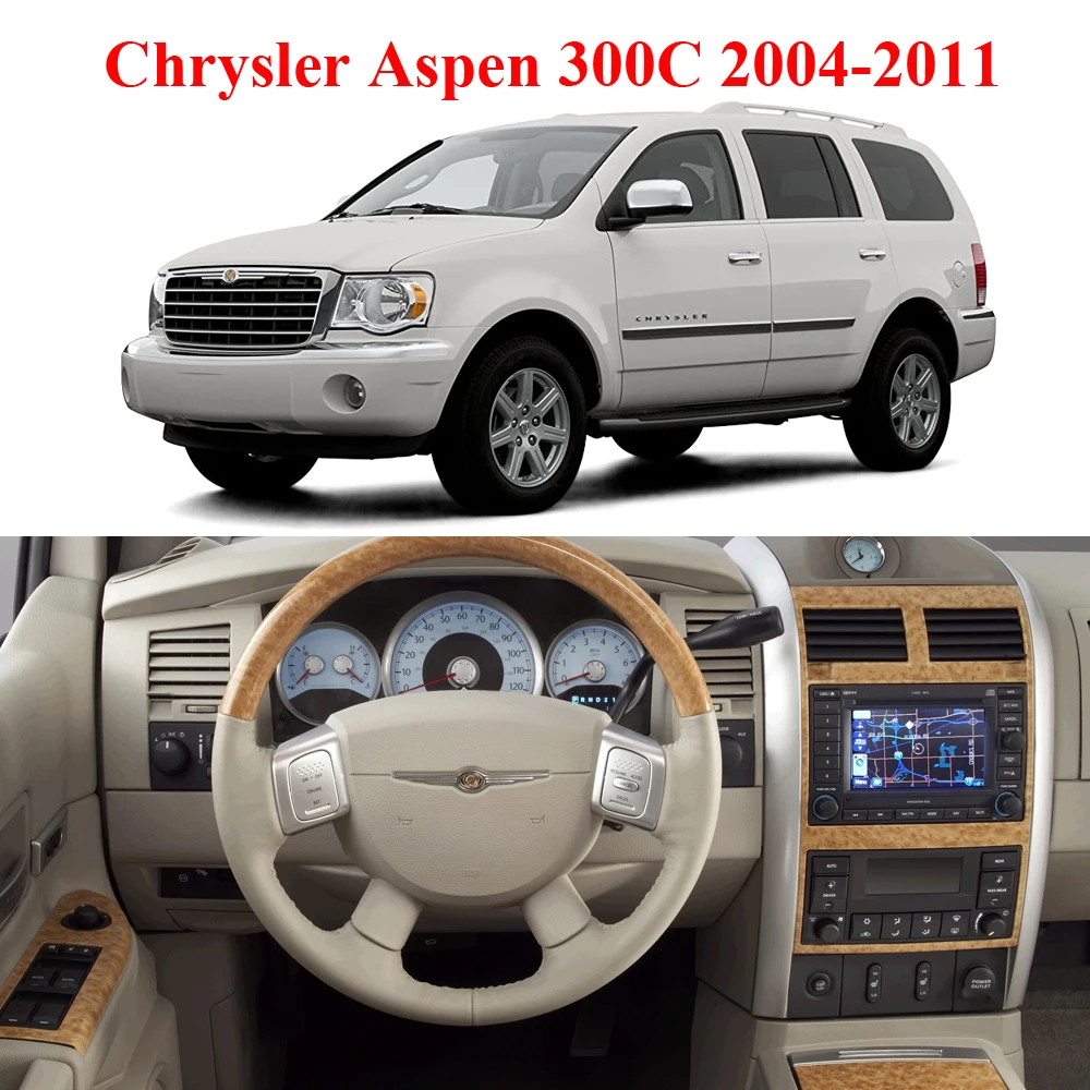Для Chrysler Aspen 300C 2004-2011 2 Din 2.5D 9 дюймов Android автомобильный мультимедийный видео плеер