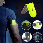 Светоотражасветильник стробоскоп с Предупреждение лизацией безопасности, ночная лампа для бега на велосипеде, ножная велосипедная светодиодная Магнитная сигнализация, световой инструмент с зажимом