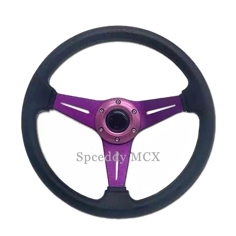 Новейшее универсальное гоночное рулевое колесо Spceddy MCX 14 дюймов 340 мм Спортивная