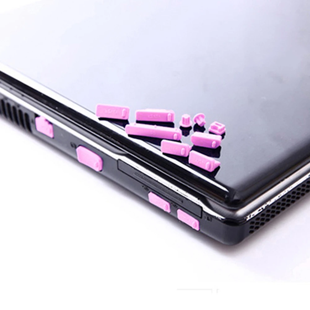 

13 PCS Silicone Anti Dust Plug Stopper Universal Dustproof USB Port USB VGA SD ports dust proof rubber cover stopper
