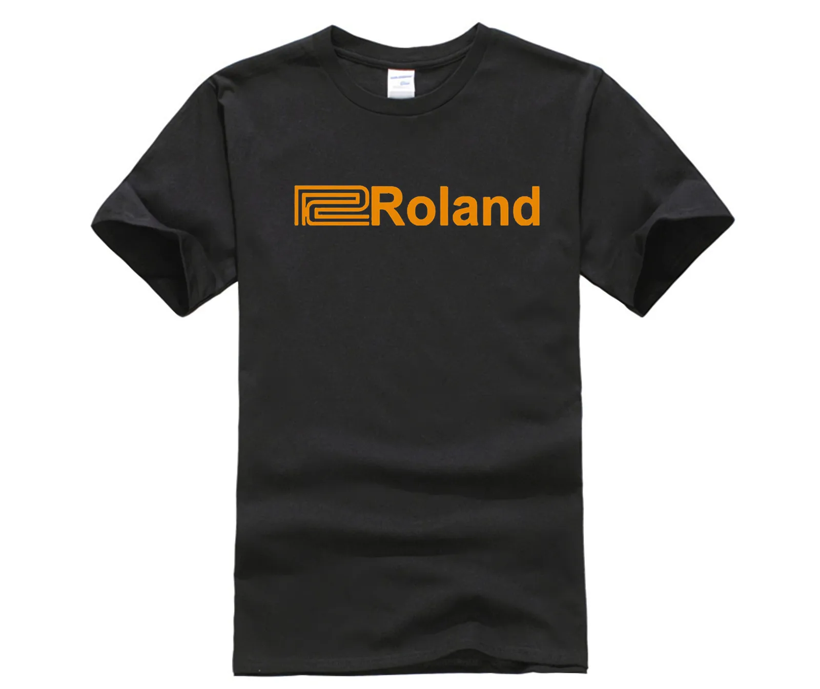 Повседневная футболка модная новинка Rolands винтажный музыкальный синтезатор