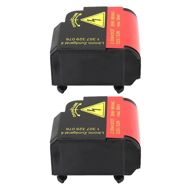 

2Pcs Xenon HID Headlight Bulb Igniter Socket Holder for -BMW - Mercedes-Benz Ford Golf Touran Jetta 1307329076