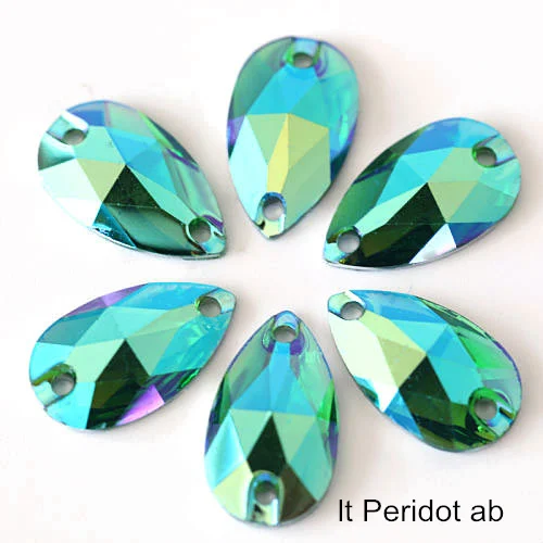 lt Peridot AB Стразы - Цвет: lt Peridot AB