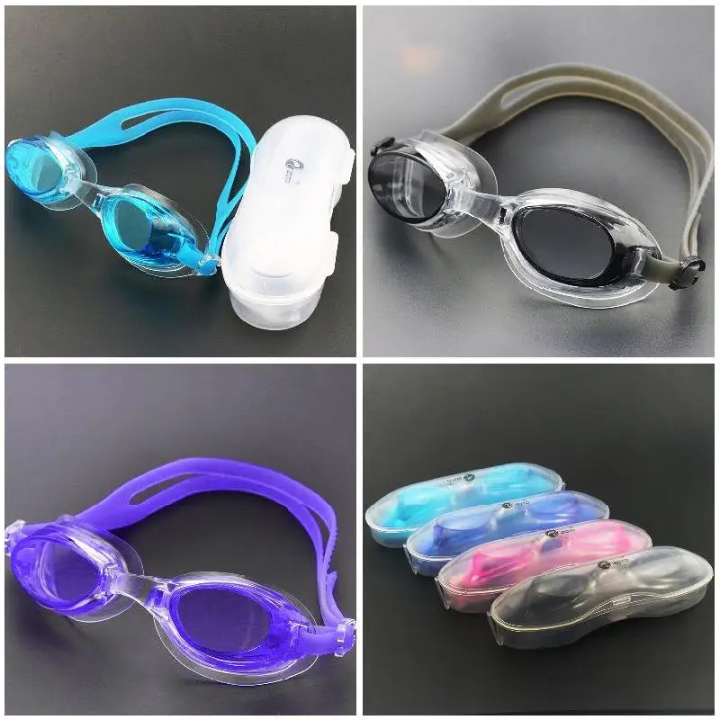 

Professional Child Anti Fog Swimming Glasses Eyewear UV Colored Lens Diving Swim Goggles UT UT